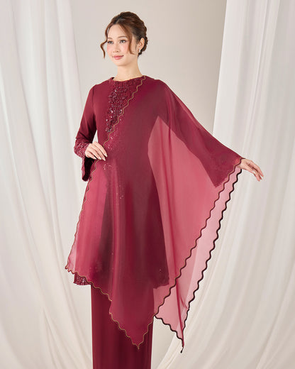 NEA SELENDANG (BURGUNDY)