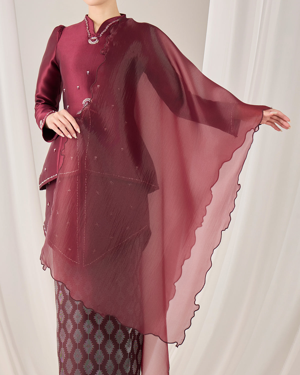 FIRA SELENDANG (BURGUNDY)