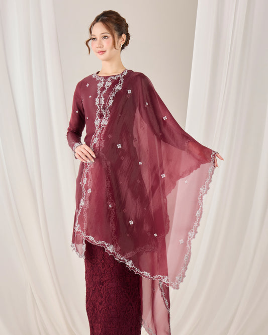 IMANE SELENDANG (BURGUNDY)