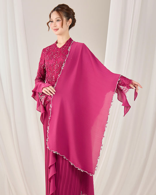 ROSALIE SELENDANG (DARK FUCHSIA)