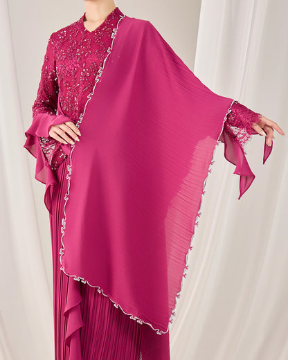 ROSALIE SELENDANG (DARK FUCHSIA)