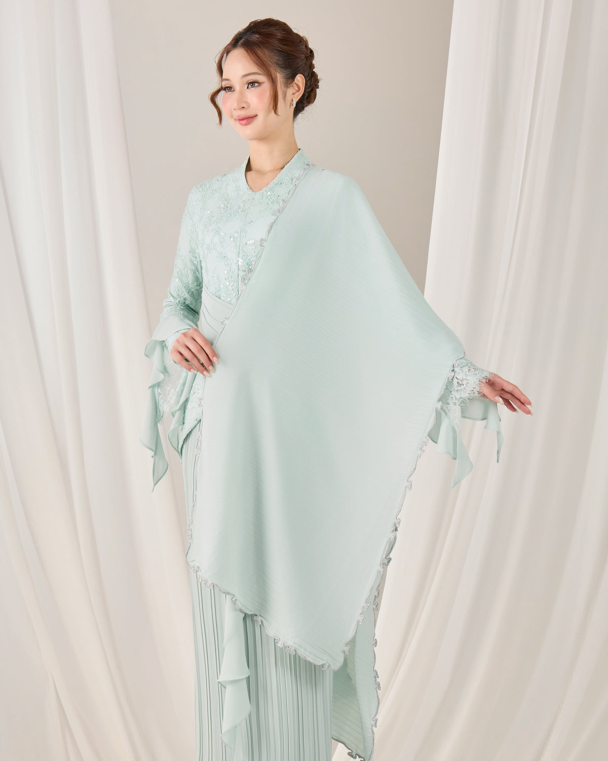 ROSALIE SELENDANG (MINT GREEN)