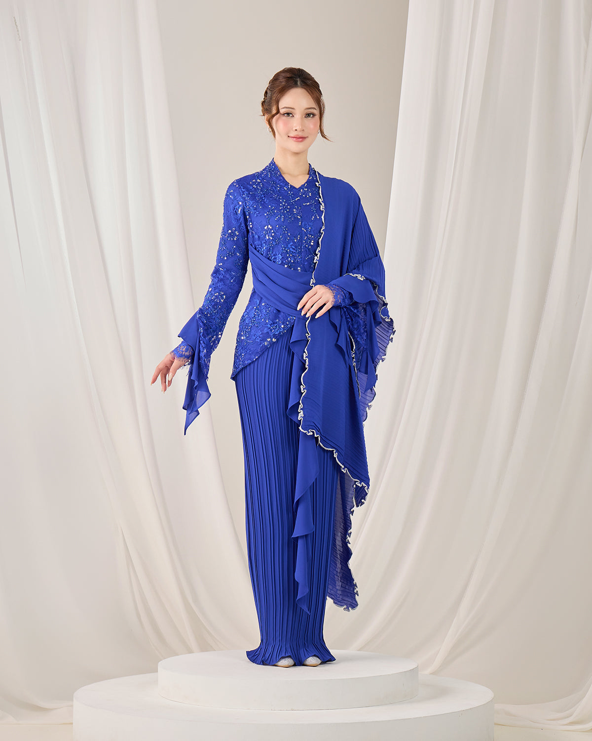 ROSALIE SELENDANG (ROYAL BLUE)