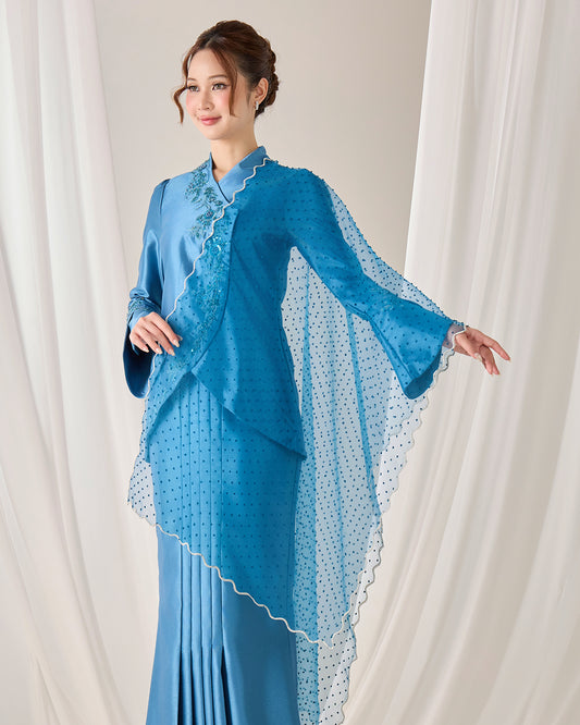 LYDIA SELENDANG (DIAMOND TEAL BLUE)