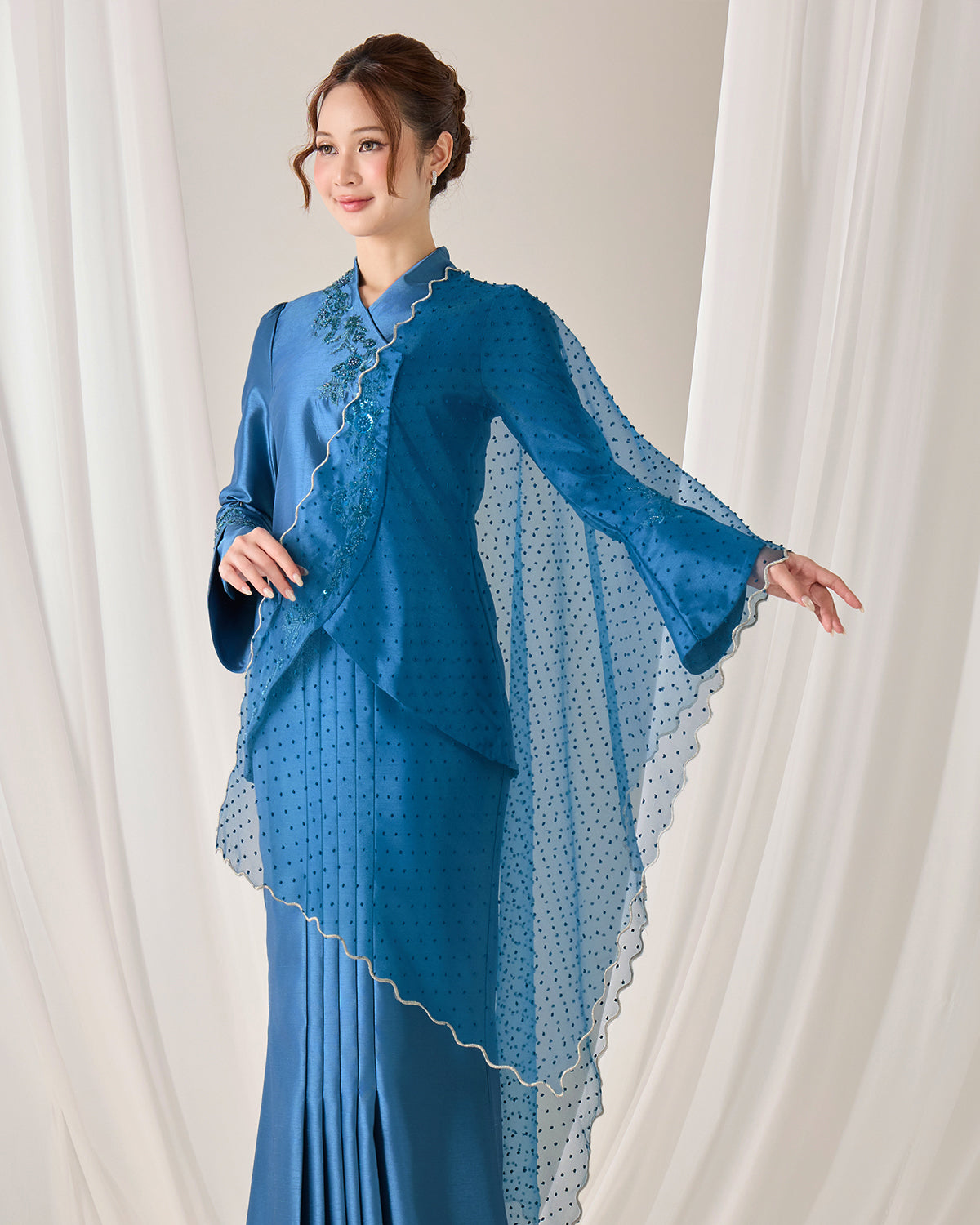 LYDIA SELENDANG (TEAL BLUE)