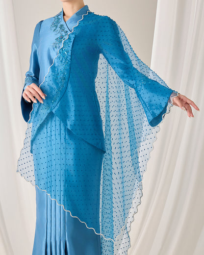 LYDIA SELENDANG (DIAMOND TEAL BLUE)