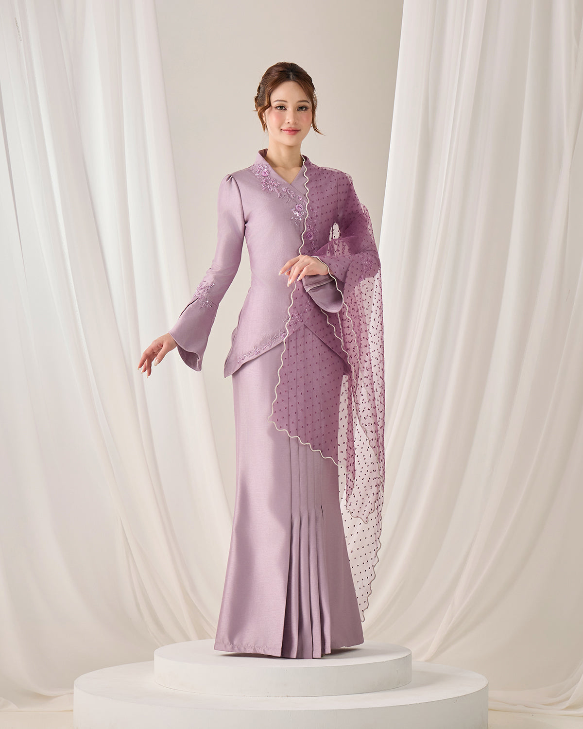 LYDIA SELENDANG (LAVENDER)