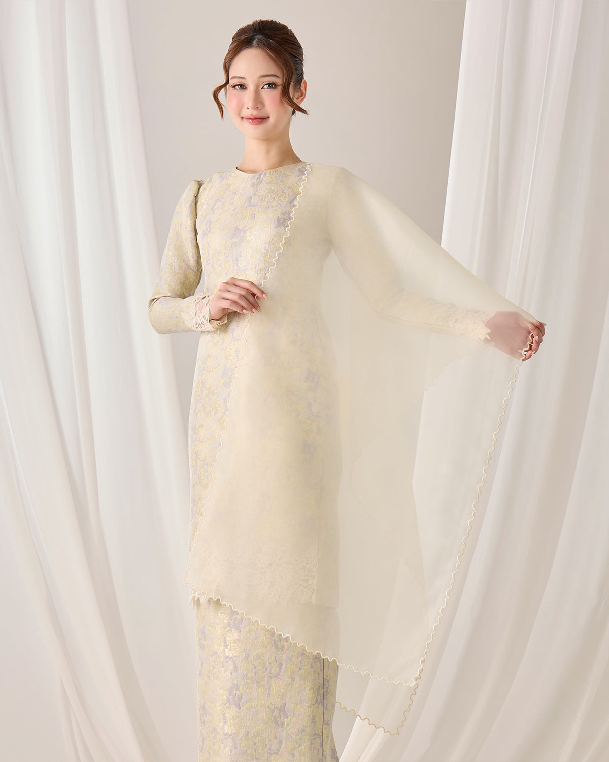 ROSERA KURUNG (LIGHT YELLOW)