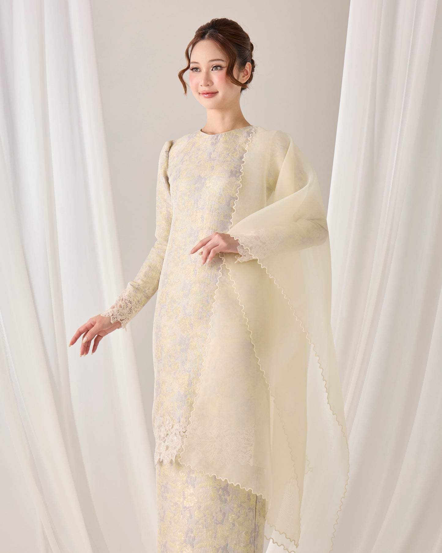 ROSERA KURUNG (LIGHT YELLOW)