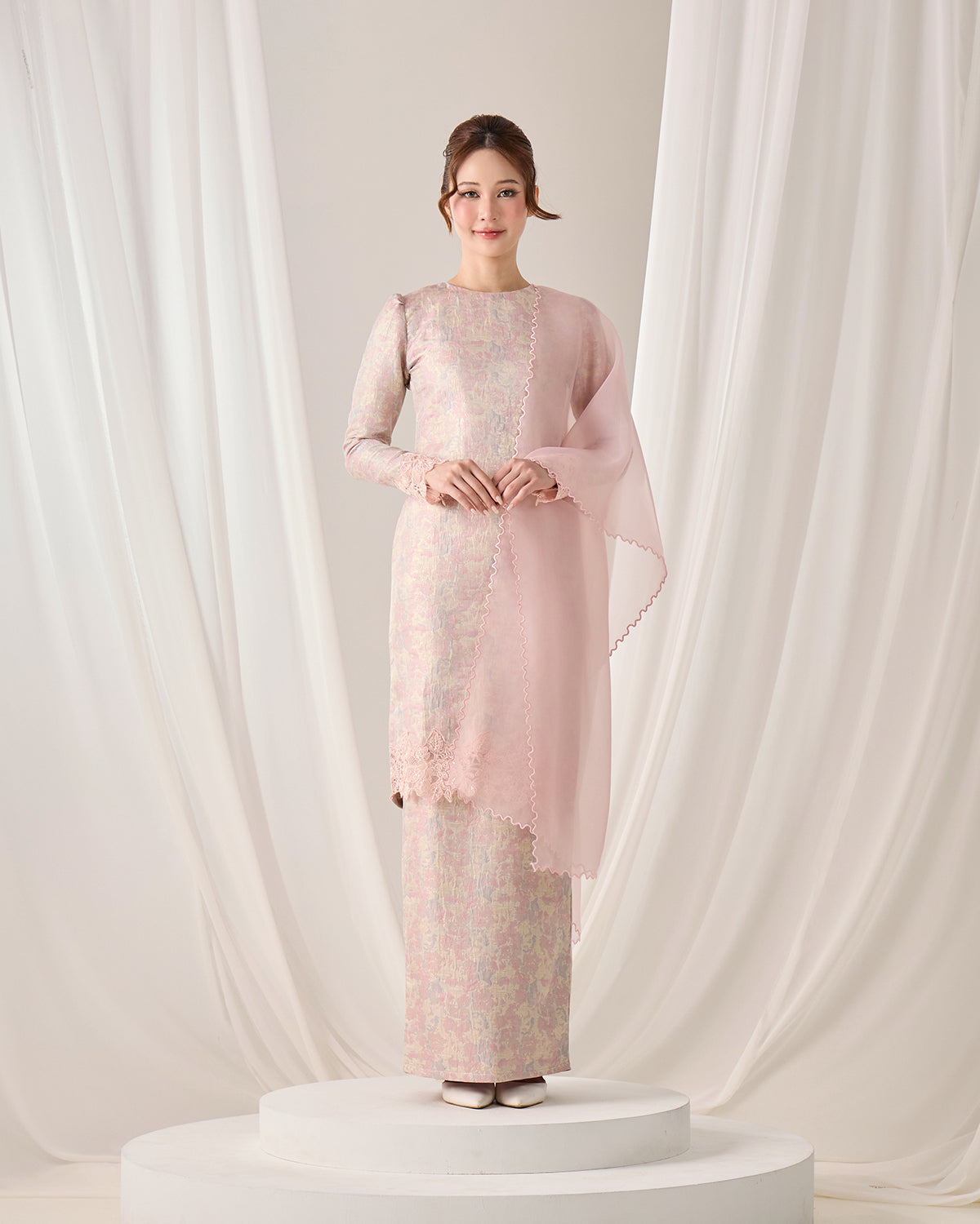ROSERA KURUNG (PURPLE PINK)
