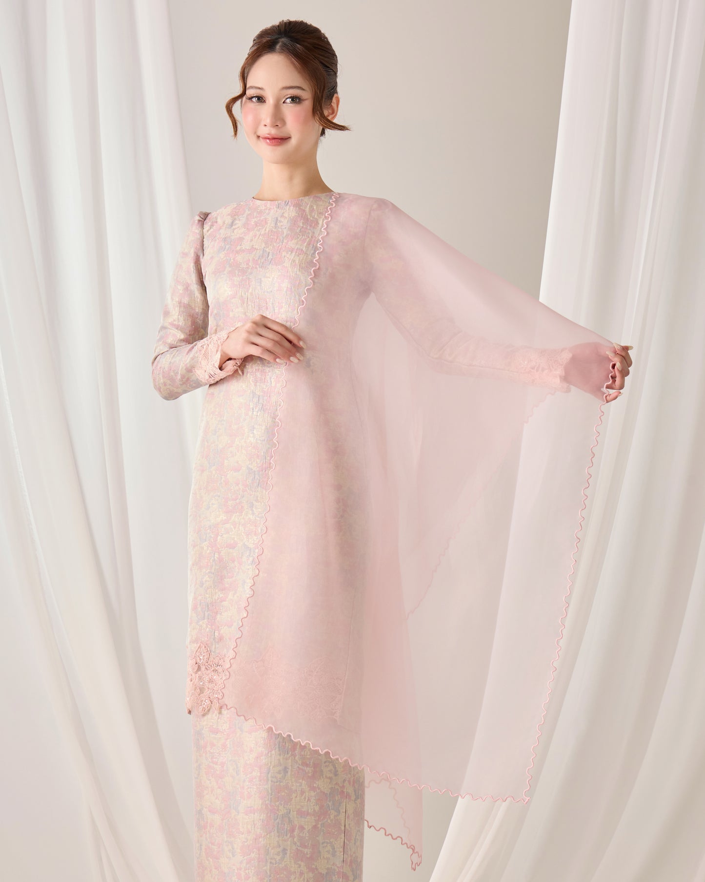 ROSERA KURUNG (PURPLE PINK)