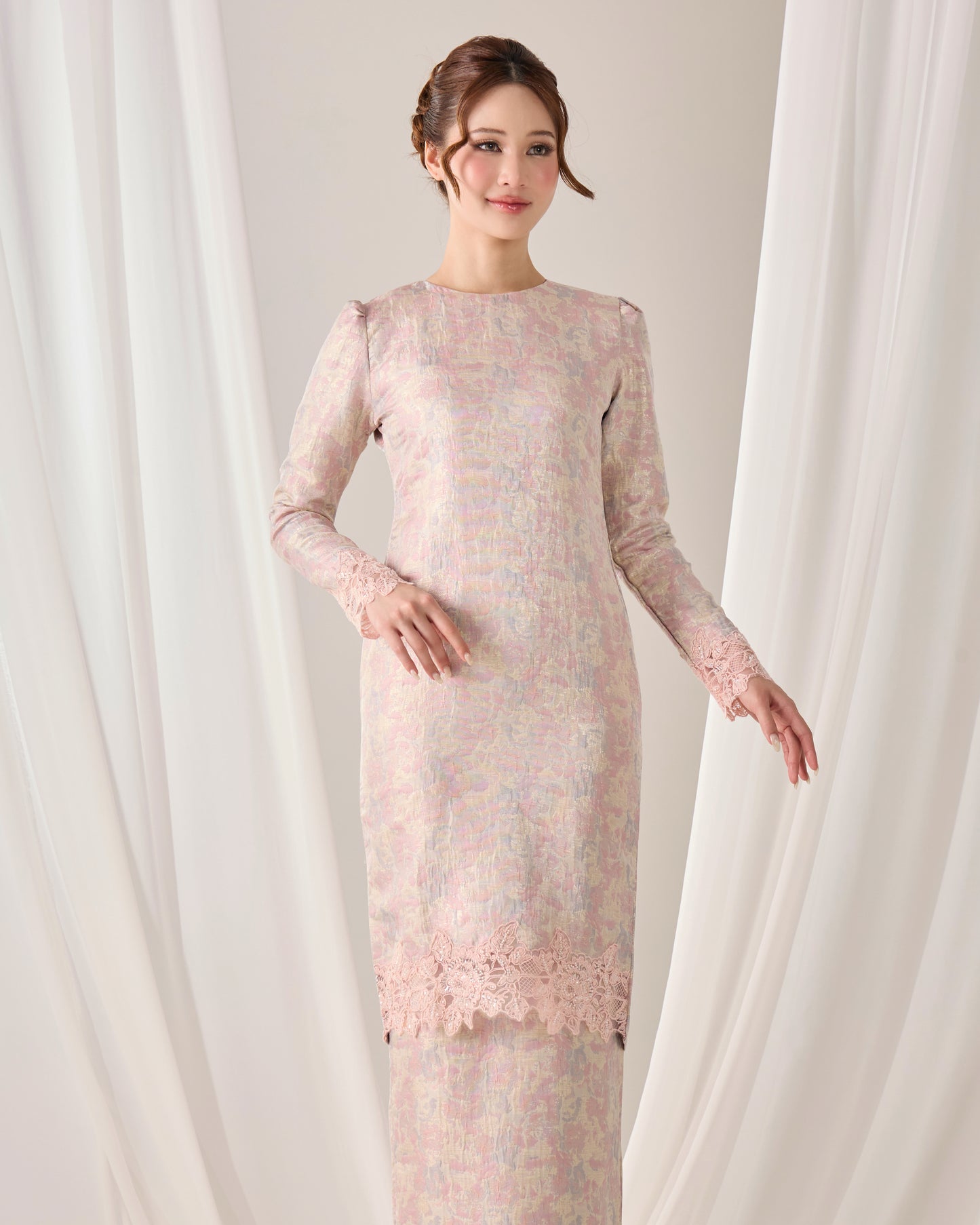 ROSERA KURUNG (PURPLE PINK)