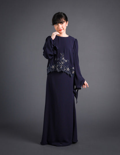 NERISSA KURUNG KIDS (NAVY BLUE)