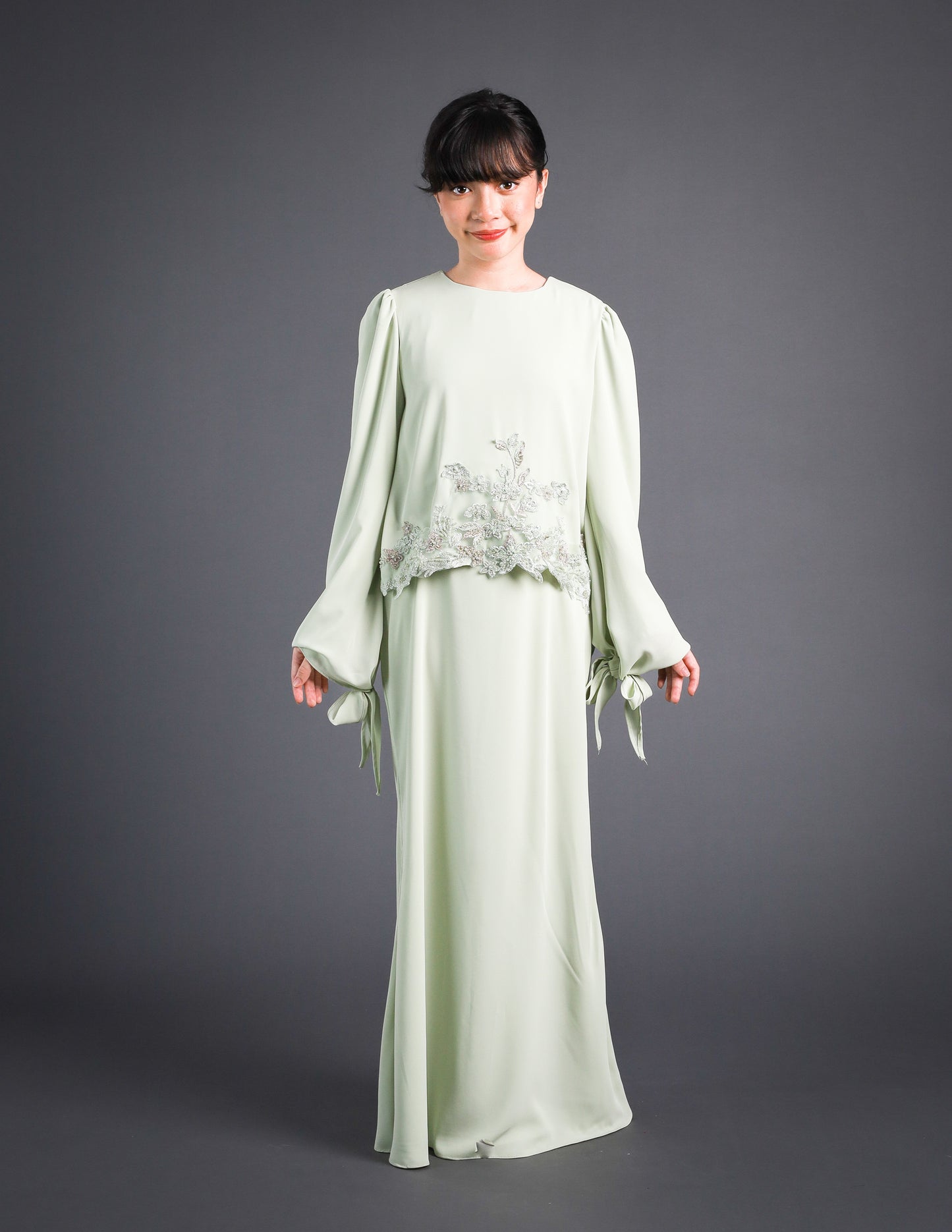 NERISSA KURUNG KIDS (GREEN TEA)