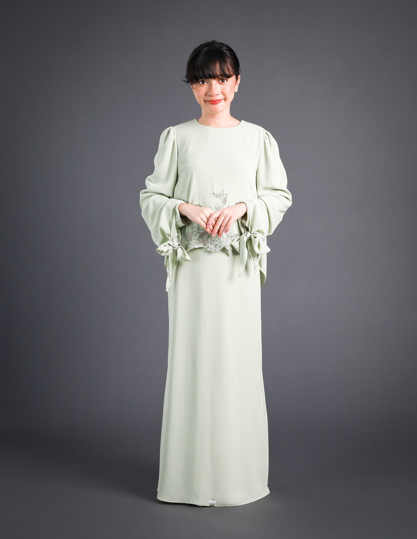 NERISSA KURUNG KIDS (GREEN TEA)