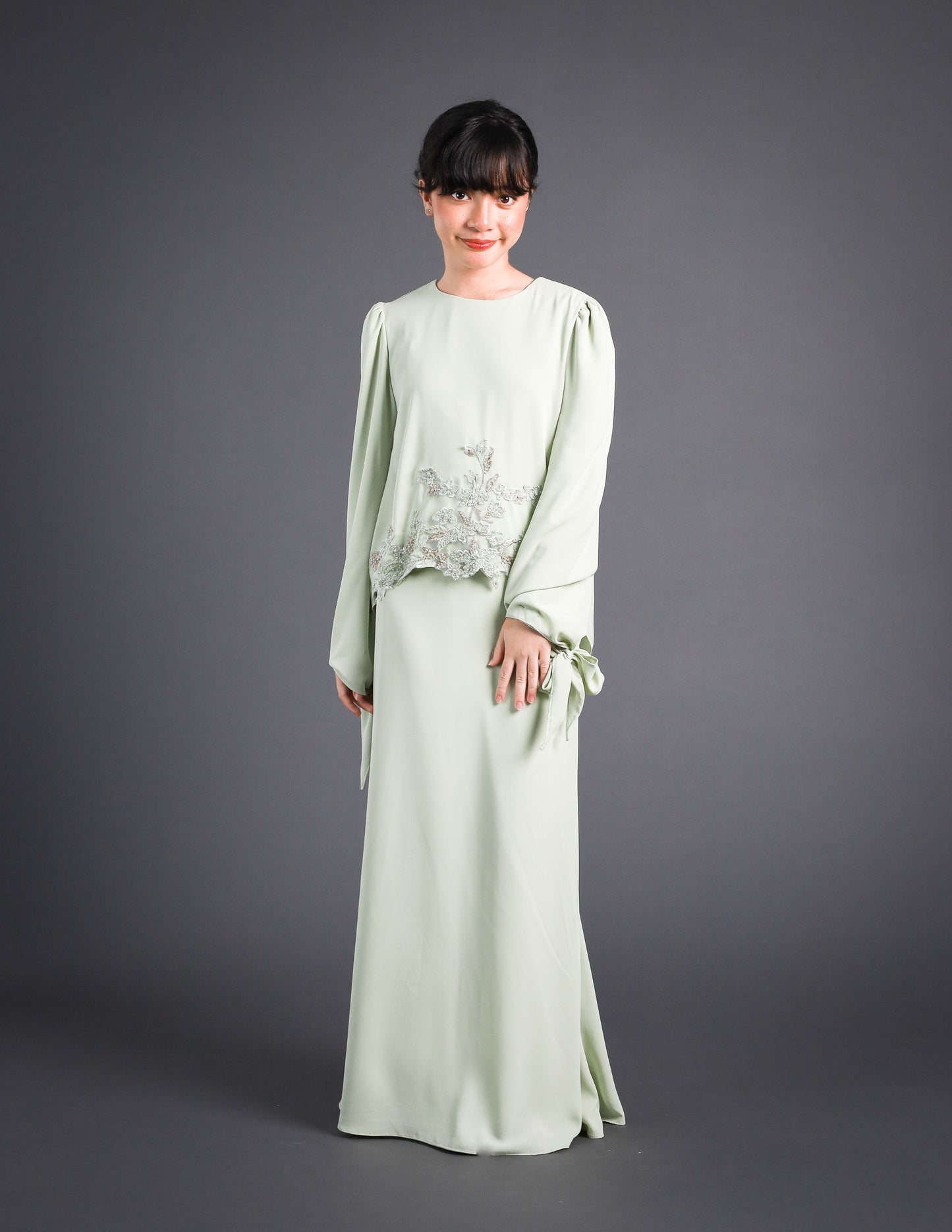 NERISSA KURUNG KIDS (GREEN TEA)