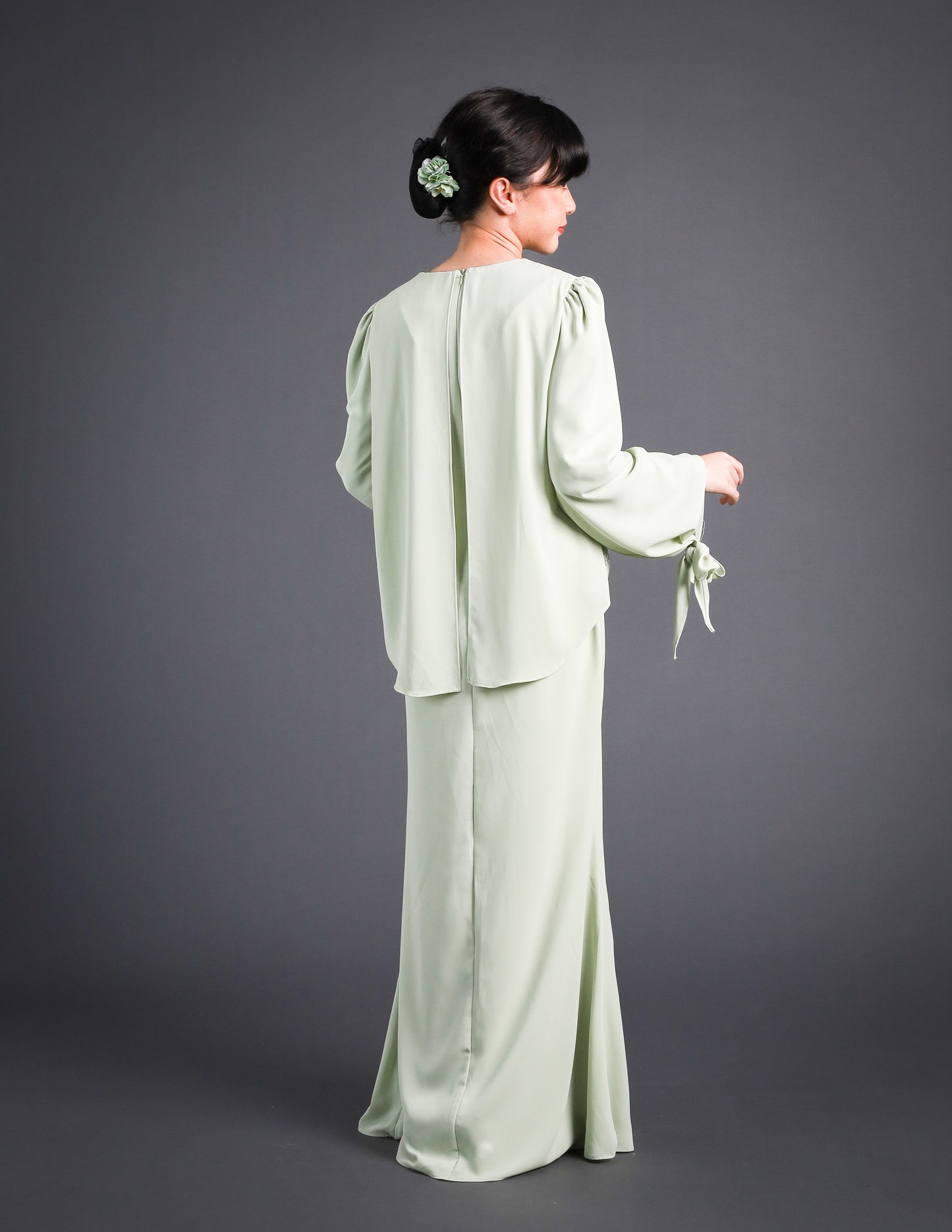 NERISSA KURUNG KIDS (GREEN TEA)