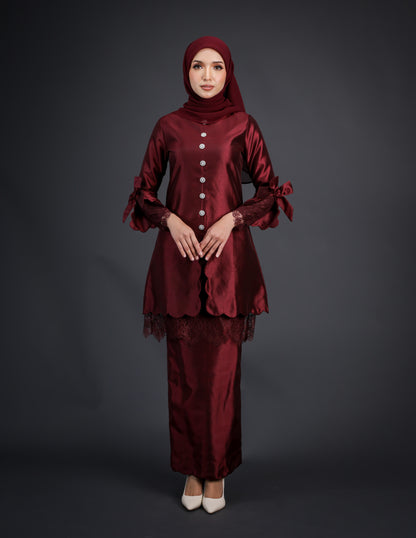 ARIYANA KEBAYA (BURGUNDY)