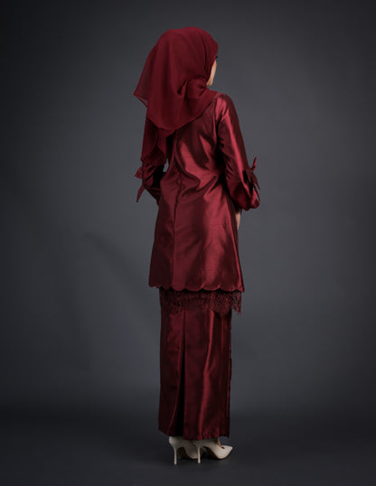 ARIYANA KEBAYA (BURGUNDY)