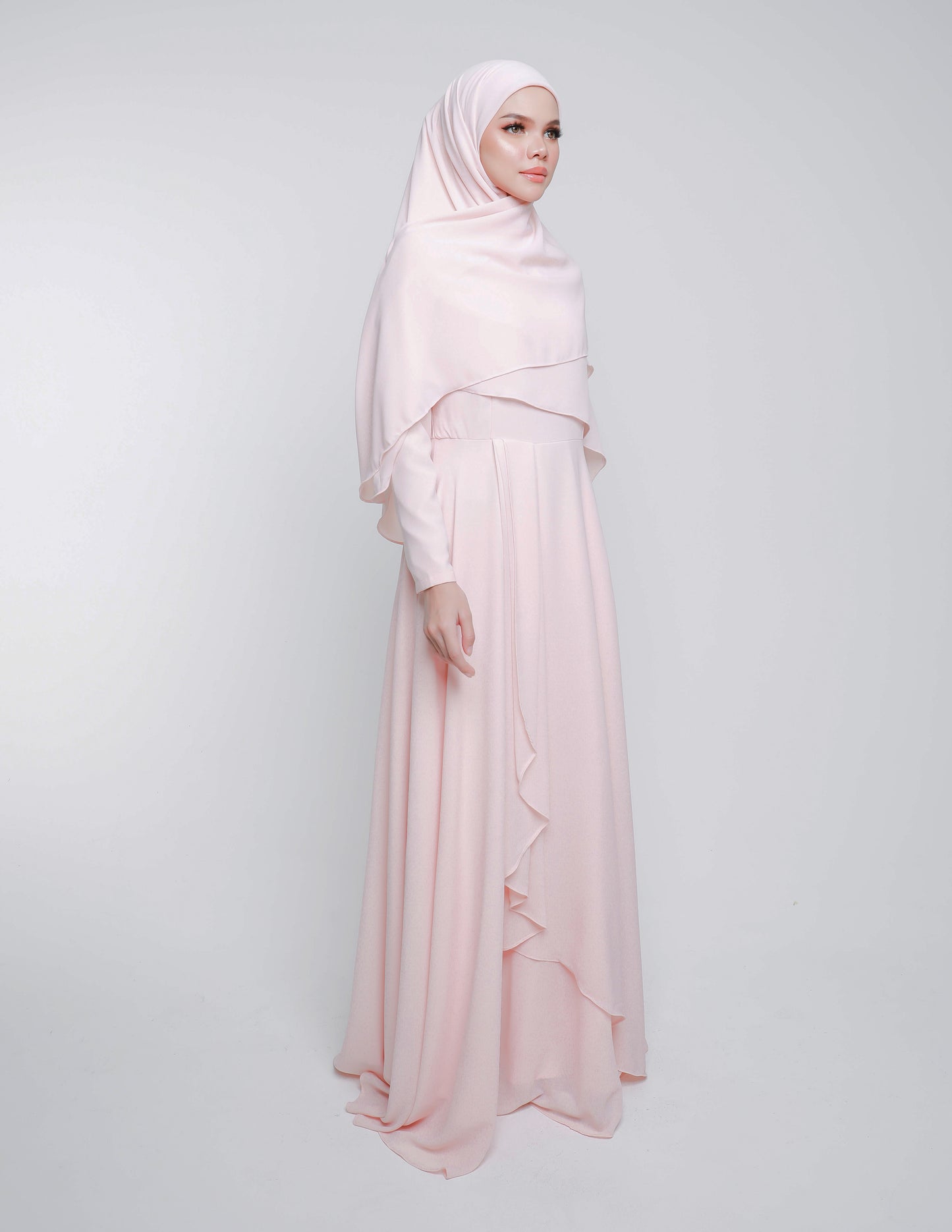 MEDINA KHIMAR (PEACH)