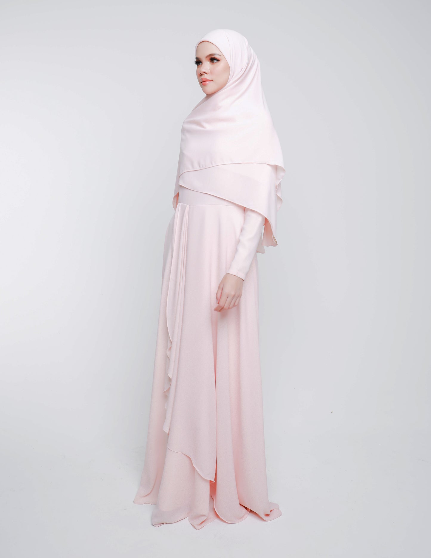 MEDINA KHIMAR (PEACH)