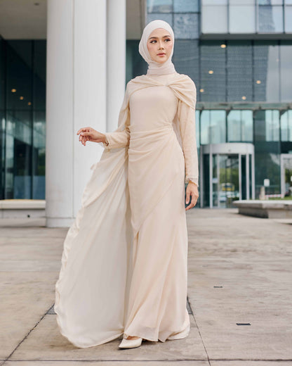 MINOR DEFECT ELSARA DRESS (CREAM)