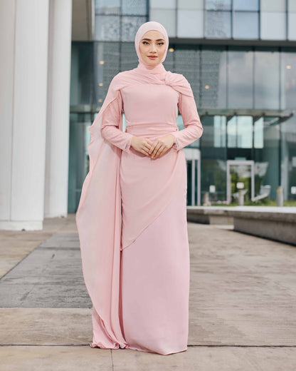 MINOR DEFECT ELSARA DRESS (PINK)