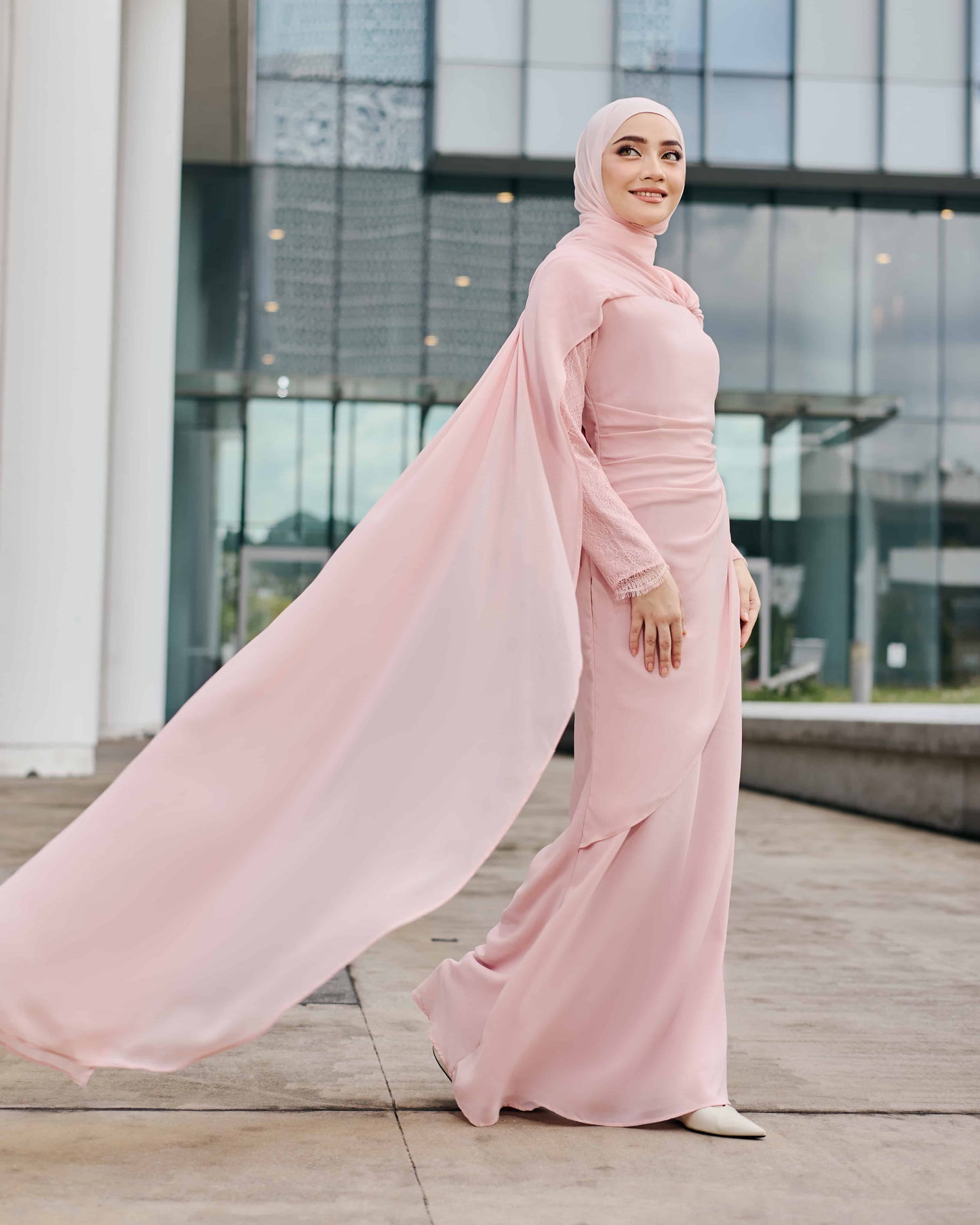 ELSARA DRESS (PINK)