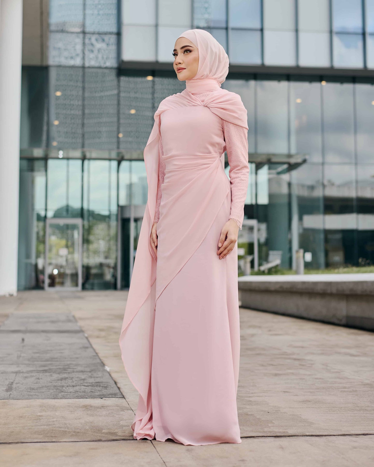 MINOR DEFECT ELSARA DRESS (PINK)