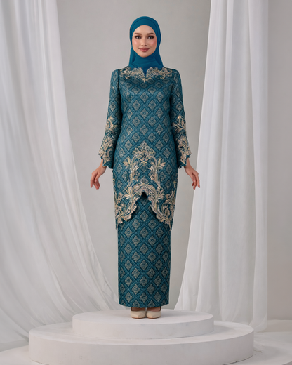 NOIR KURUNG (TEAL BLUE)