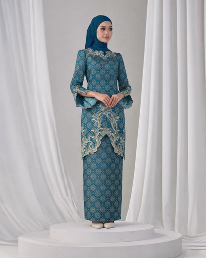 NOIR KURUNG (TEAL BLUE)