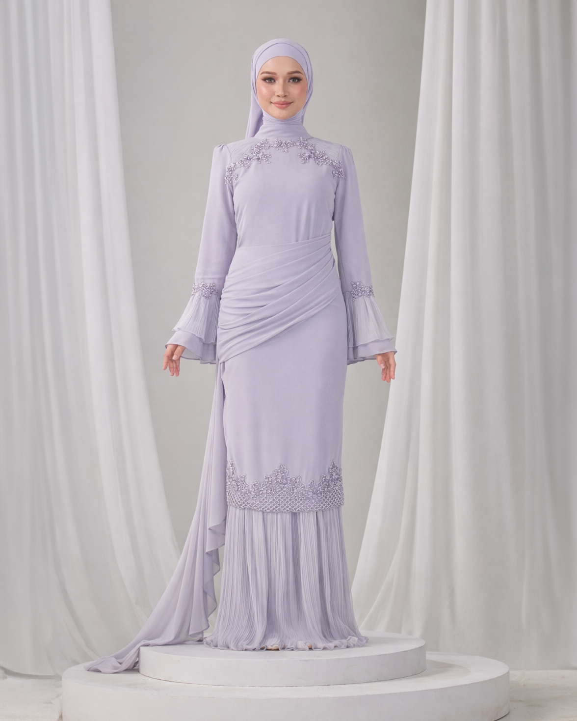 HAYLIE KURUNG (MAUVE)