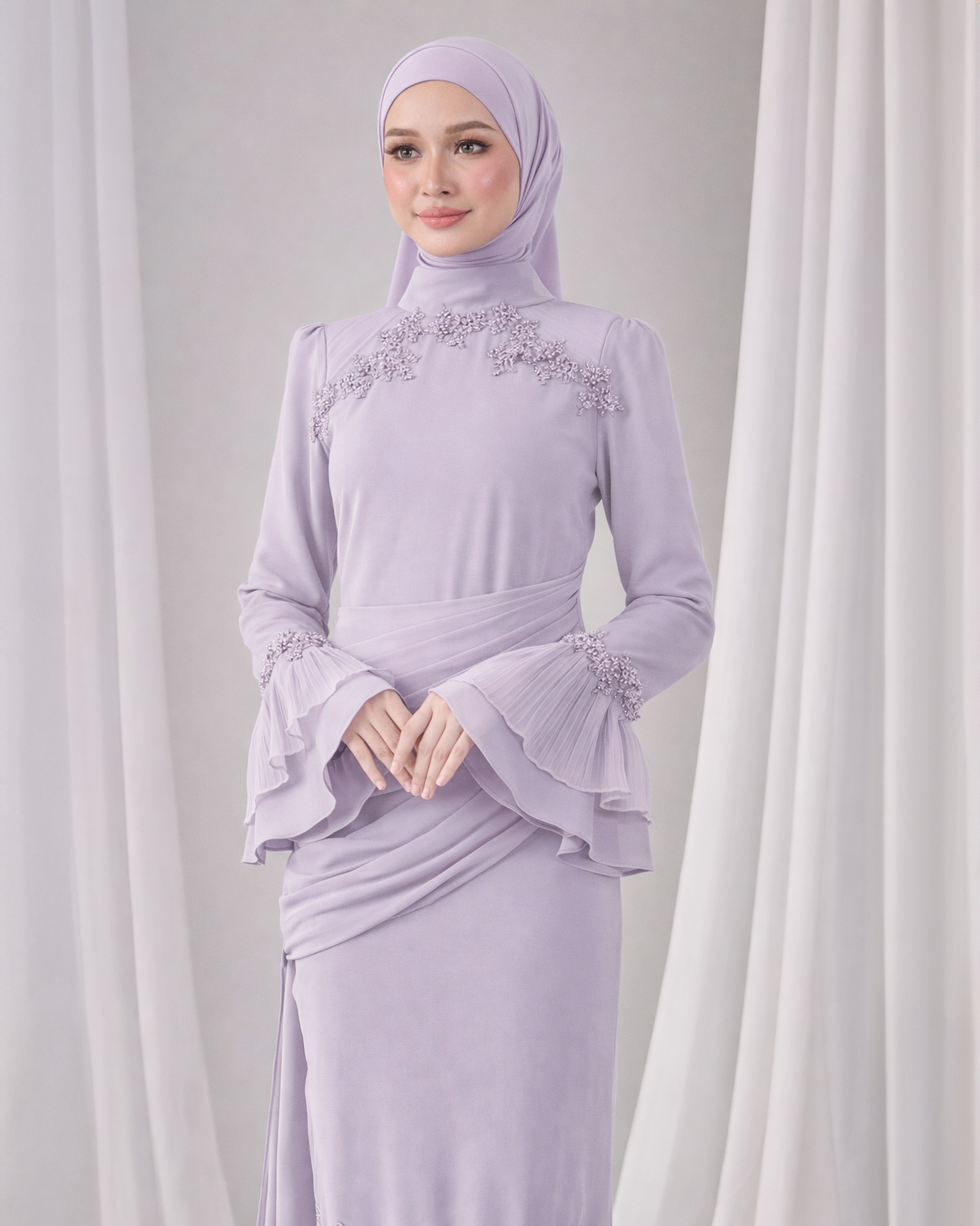HAYLIE KURUNG (MAUVE)