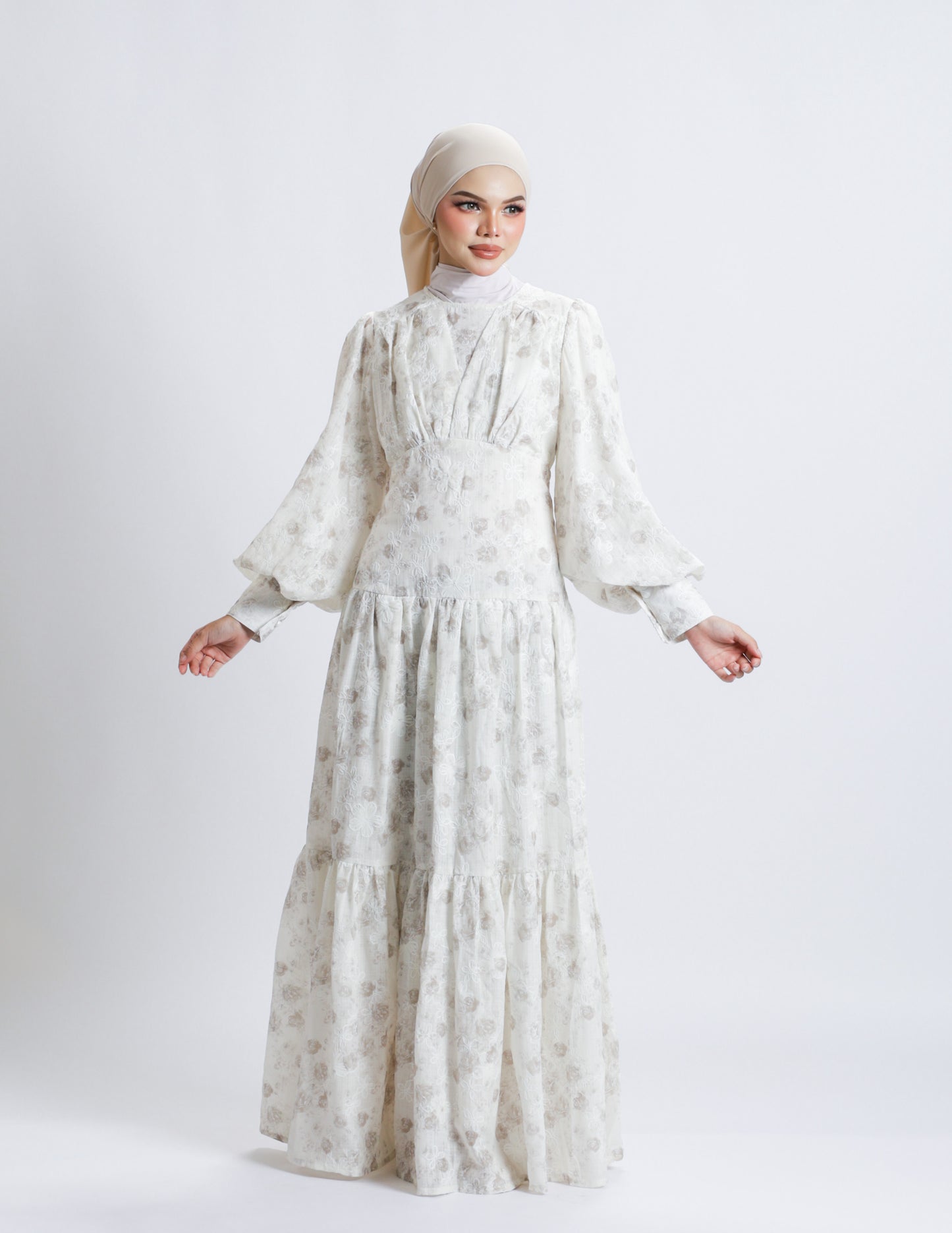 CATHERINE DRESS (KHAKI)