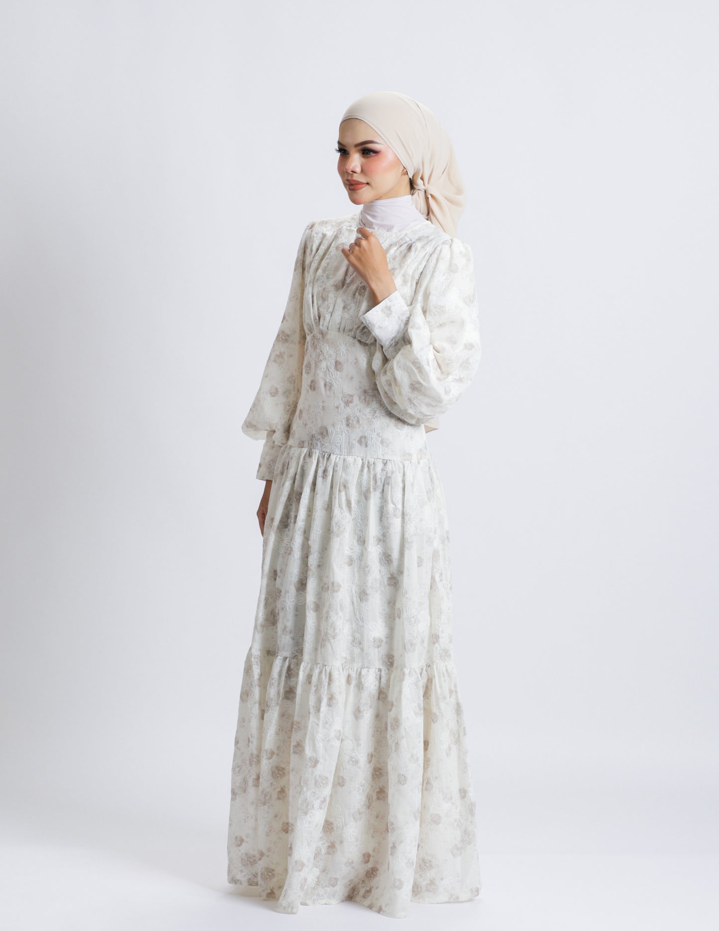 CATHERINE DRESS (KHAKI)