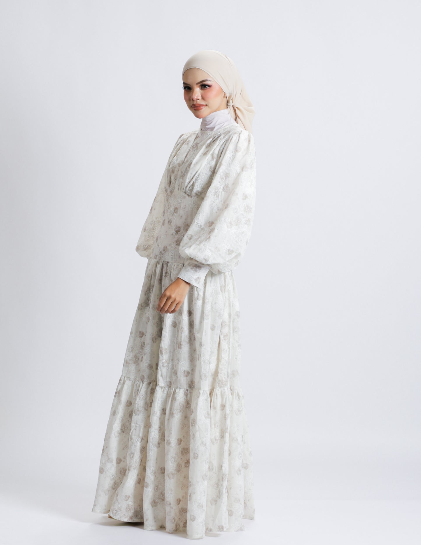 CATHERINE DRESS (KHAKI)