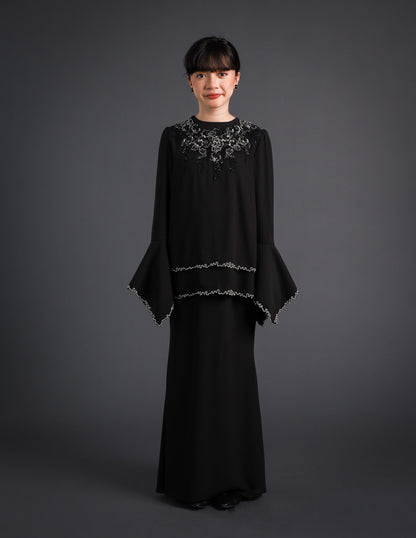 EMMELYN KURUNG KIDS (BLACK)