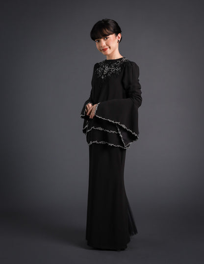 EMMELYN KURUNG KIDS (BLACK)
