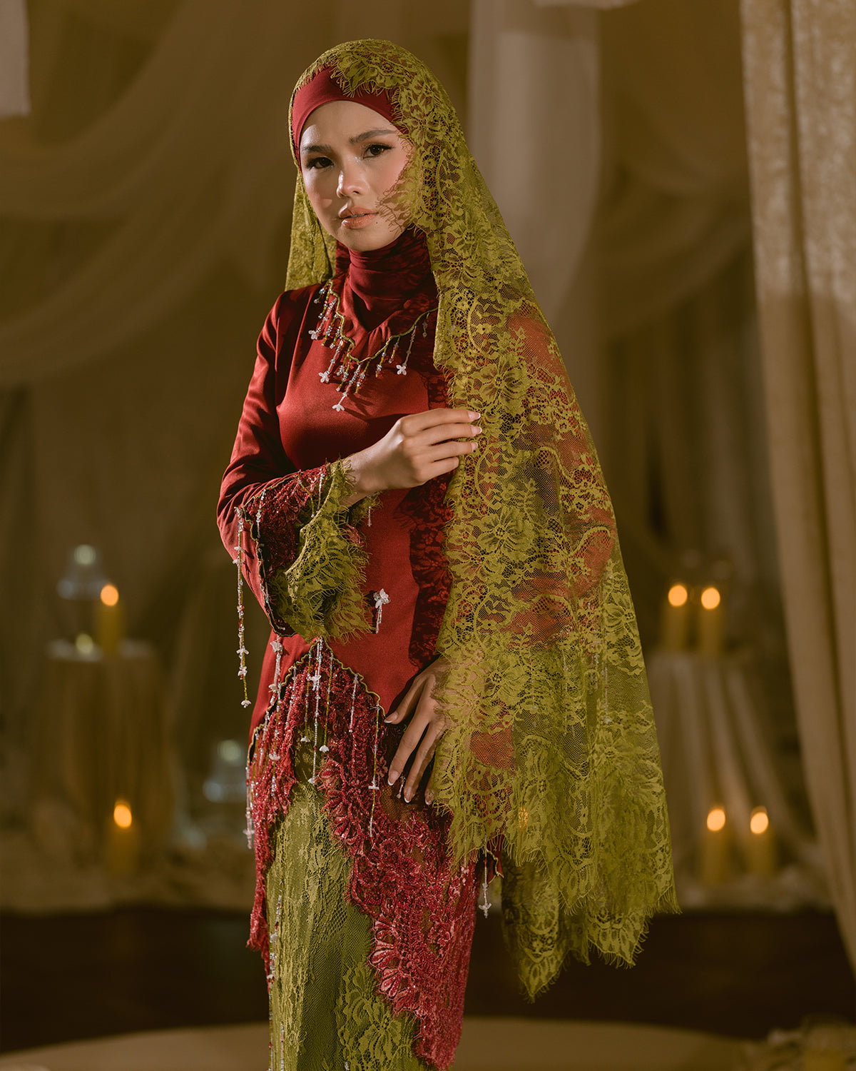 HELENA KURUNG (CHERRY OLIVE)