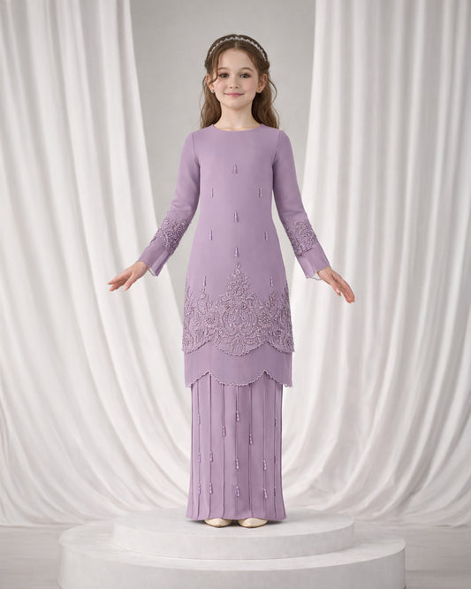 DARIYA KURUNG KIDS (LAVENDER)