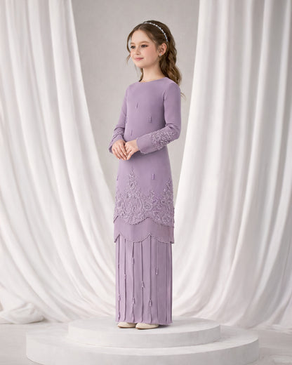 DARIYA KURUNG KIDS (LAVENDER)