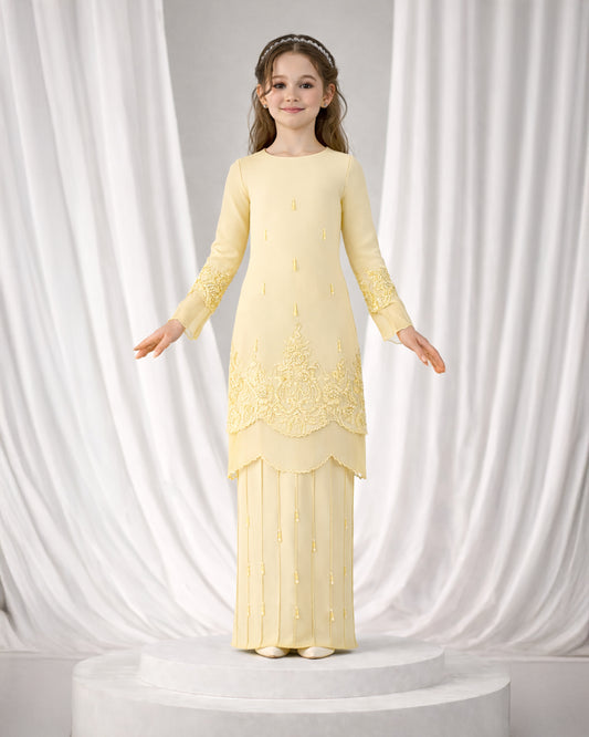 DARIYA KURUNG KIDS (LIGHT YELLOW)