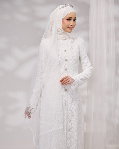 MEARA DRESS (OFF WHITE)