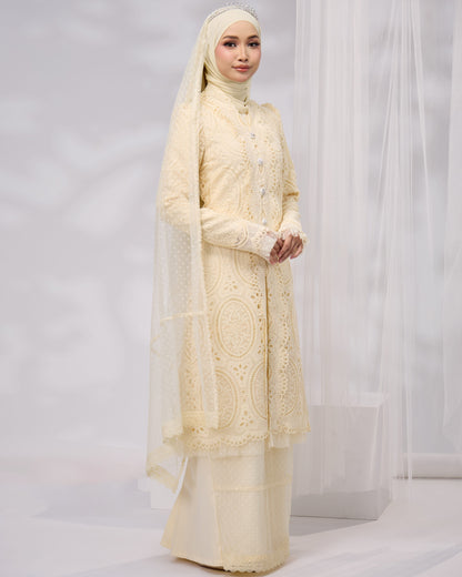 MEARA DRESS (LIGHT YELLOW)