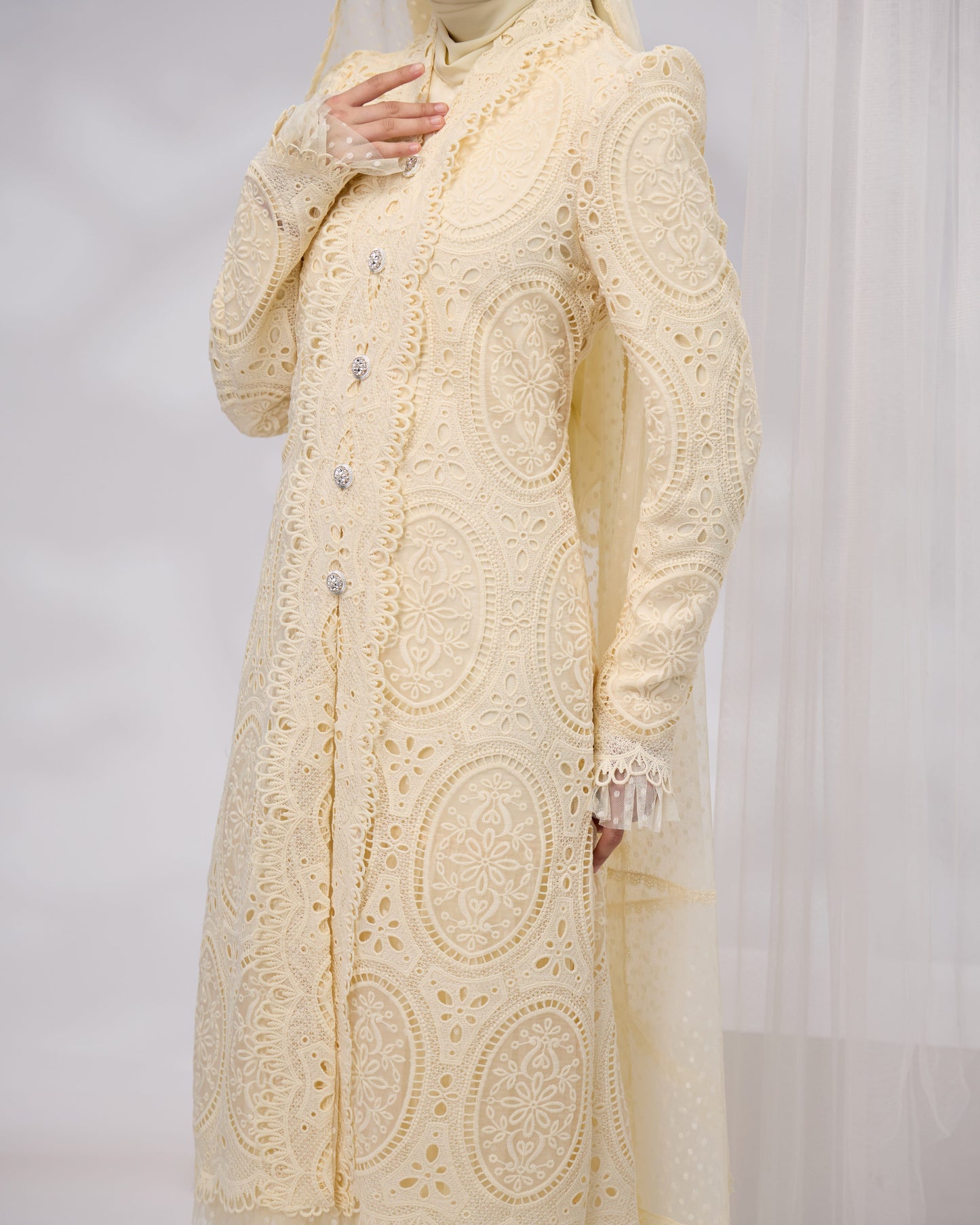 MEARA DRESS (LIGHT YELLOW)