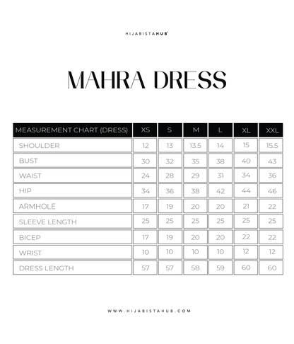 MAHRA DRESS (BLACK)