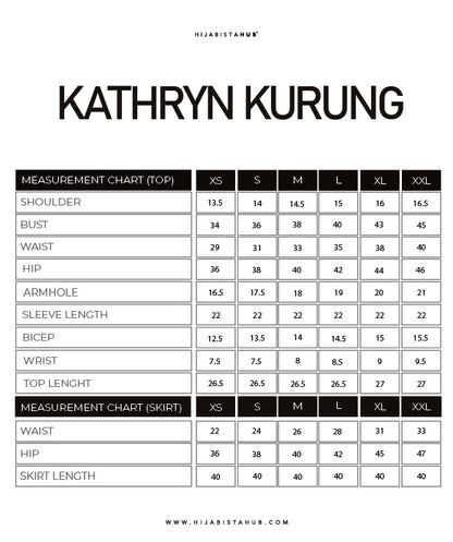 KATHRYN MINI KURUNG (MISTY BLUE)