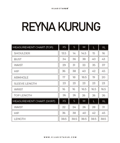REYNA KURUNG (TEAL BLUE)