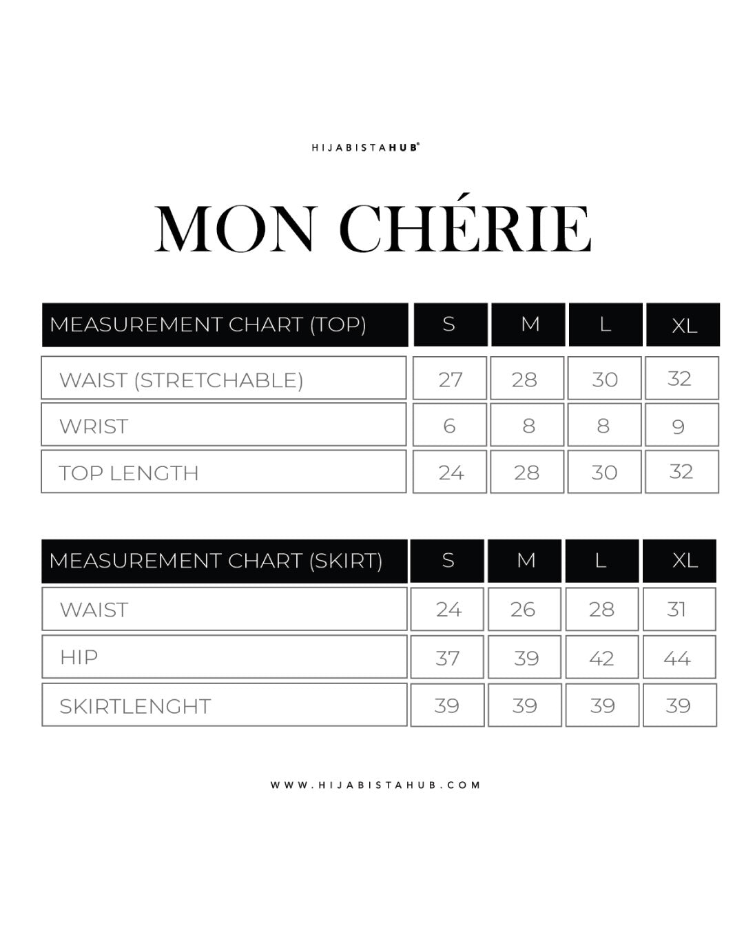 MON CHÉRIE (BLACK)