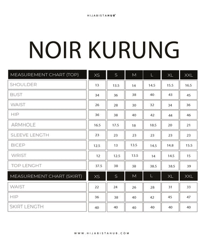 NOIR KURUNG (TEAL BLUE)